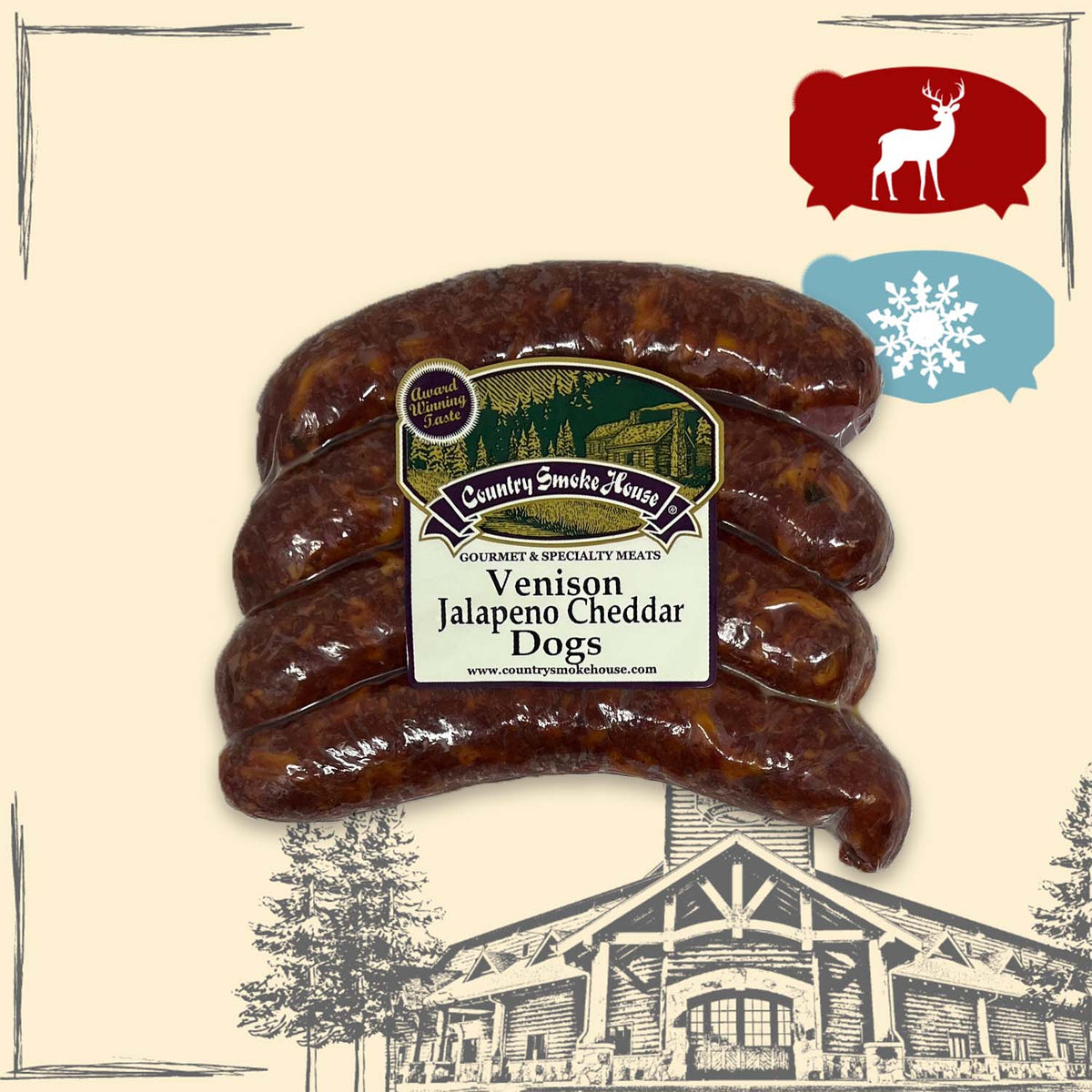 http://www.countrysmokehouse.com/cdn/shop/products/VenisonJalapenoCheddarDogs.jpg?v=1651168987&width=1200