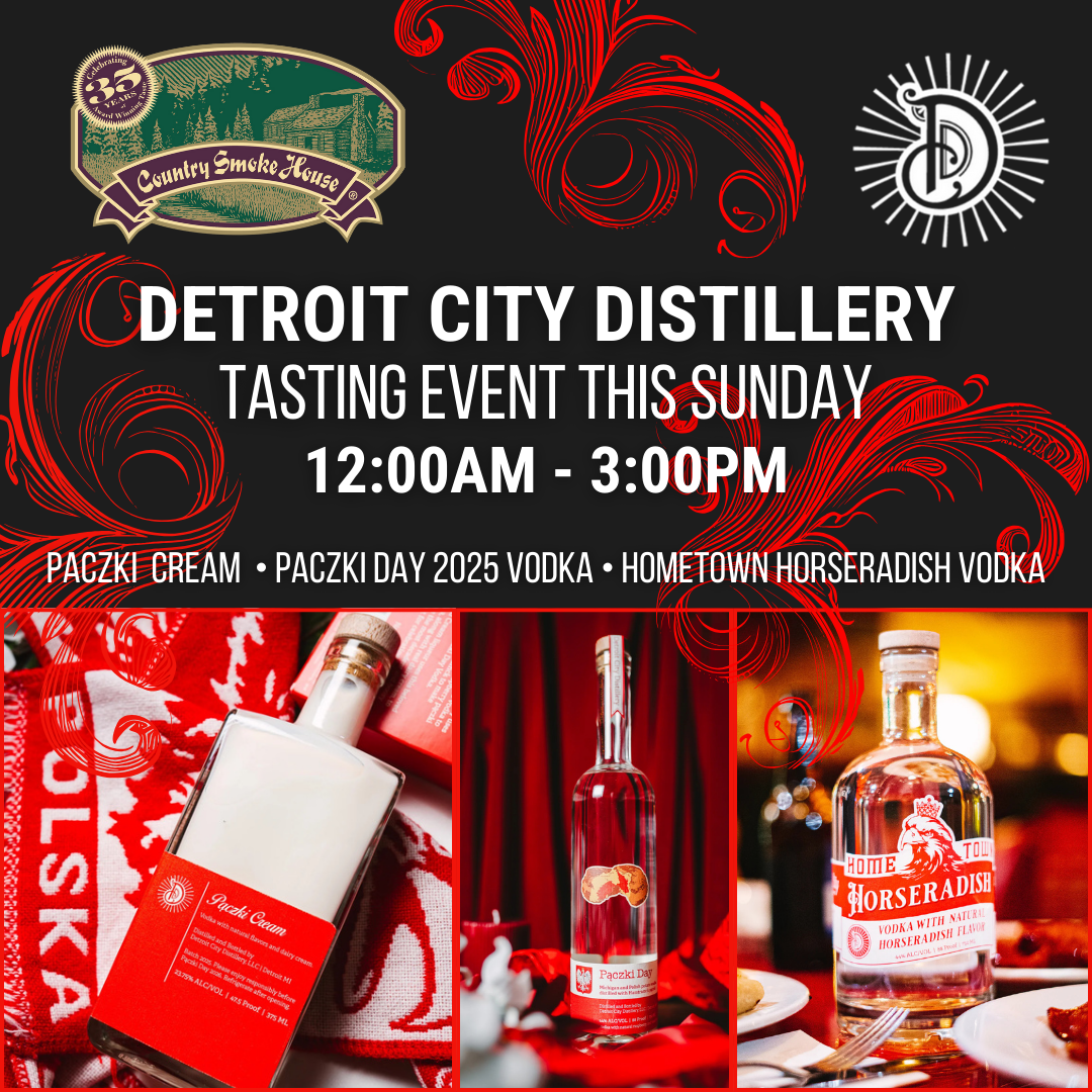 At The Smoke House: Detroit City Distillery This Sunday