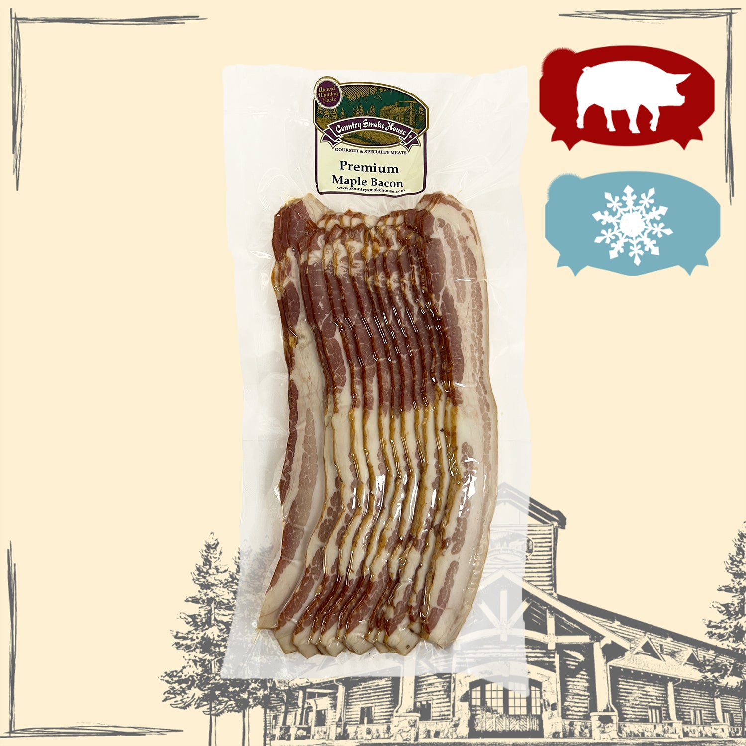 Premium Smoked Maple Bacon